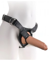 Realistischer Strap-On unbeschnitten 25,5 x 4,5 cm